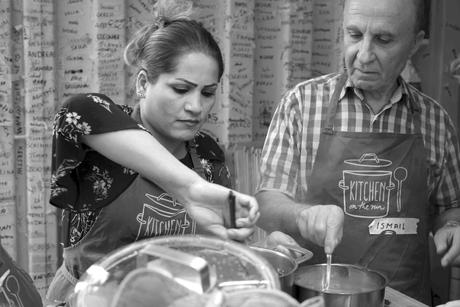 Kitchen on The Run: Locals and Refugees cooking together all over Germany