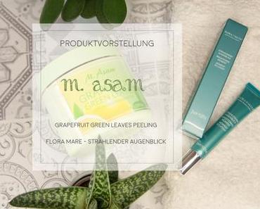 M. Asam - Grapefruit Green Leaves Peeling & Flora Mare - Strahlender Augenblick [Werbung]