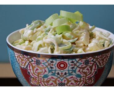 Lauchsalat mit Ananas