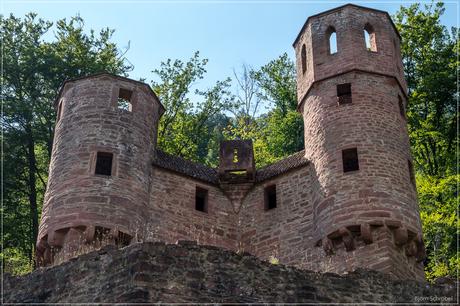 4 Burgen in Neckarsteinach