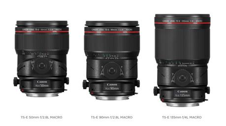 Drei neue Shift-Objektive von Canon TS-E 90mm TS-E 135mm 