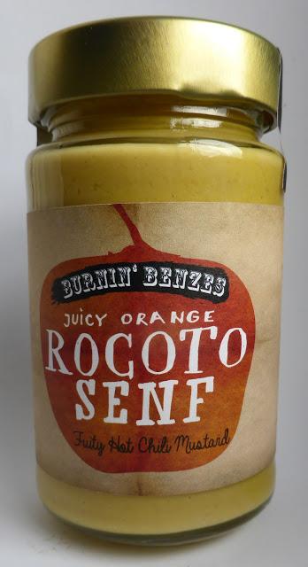 Burnin' Benze - Juicy Orange Rocoto Senf