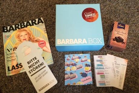 #BarbaraBox – Herbstbox – 03/2017- #unboxing