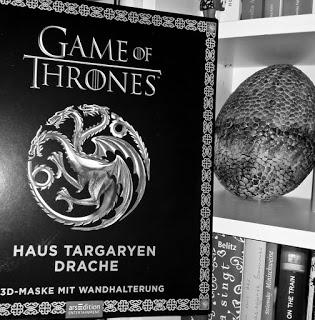 [Rezension] Game of Thrones- Haus Targaryen - 3D Maske mit Wandhalterung