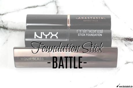 |Battle| Foundation Stick Vergleich w/ Hourglass, Nyx & Anastasia Beverly Hills