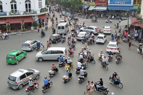 Kulturschock für die Touristen beim Reisen nach Vietnam