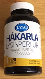 Shark Liver Oil bzw. Hai Leber Öl in neuer Verpackung