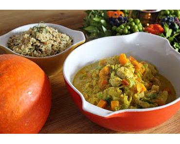 Kürbis-Putengeschnetzeltes