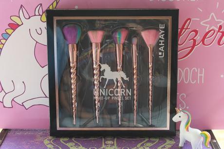 Review Unicorn Make-up Pinsel Set von Lahaye