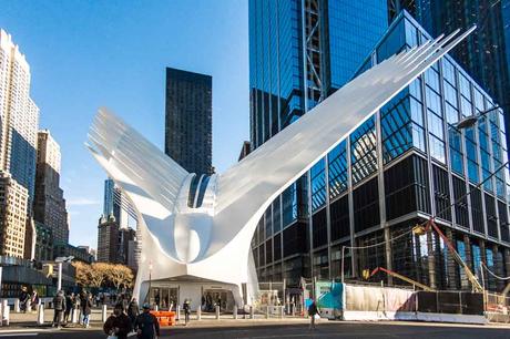The Oculus - World Trade Center, New York City, NY 10003 entworfen von Santiago Calatrava - Kuriose Feiertage: Internationaler Tag der Architektur - World Day of Architecture (c) 2017 Sven Giese