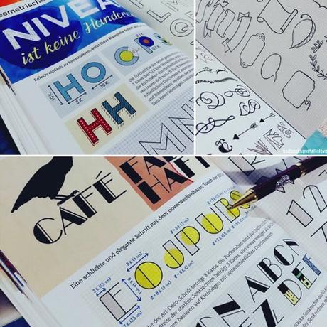 Handlettering, die 33 schönsten Alphabete von Norbert Pautner #Rezension
