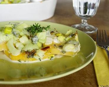 Steckrüben-Lauch-Gratin - und: weitere Steckrüben-Rezepte gesucht!