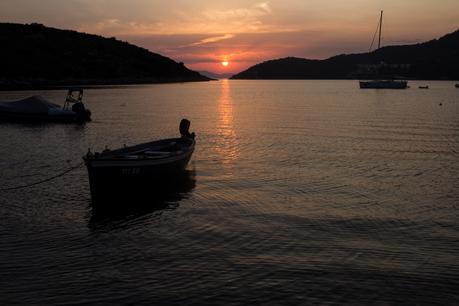 Sonnenuntergang am Meer - Slano, in der Nähe von Dubrovnik