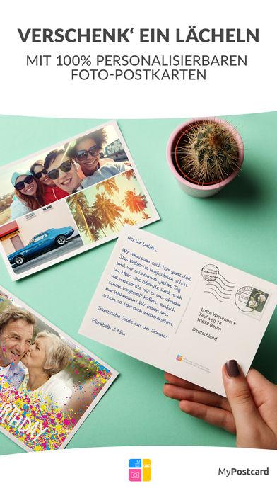 MyPostcard Postkarten App – Grußkarten, Einladungen und mehr