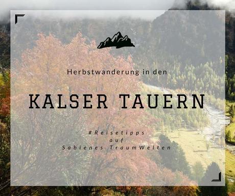 wandern in den kalser Tauern