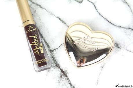 |Review & Look| Too Faced Melted Matte 'Evil Twin' & Love Light Highlighter 'Blinded by the Light'