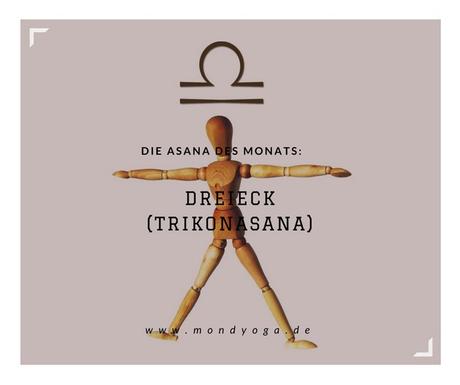 asana des monats oktober 2017 Das Dreieck
