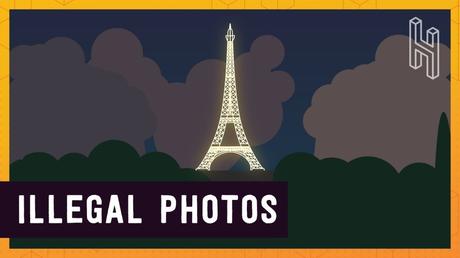 Warum Fotos vom Eiffelturm bei Nacht illegal sind