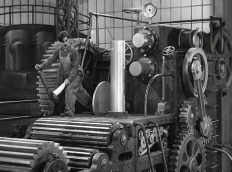 Filme ohne Farbe: MODERNE ZEITEN (1936) von Charlie Chaplin