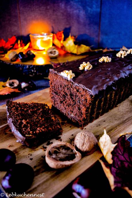 Schokoladiger Nusskuchen – HochgeNUSS [Blogevent]