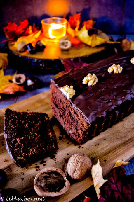 Schokoladiger Nusskuchen – HochgeNUSS [Blogevent]