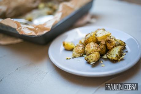 Pesto-Kartoffeln mit Parmesan | Studenten-Woche