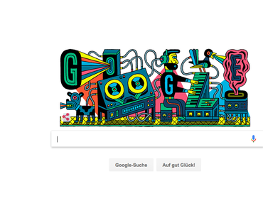 Google Doodle: Studio für elektronische Musik