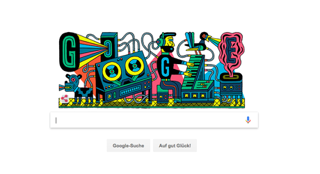 Google Doodle: Studio für elektronische Musik