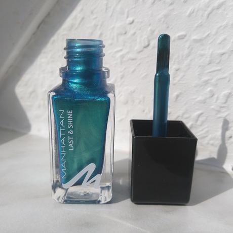 [Werbung] Manhattan Last & Shine 830 Almost Emerald + 8x4 perfume deodorant inspire