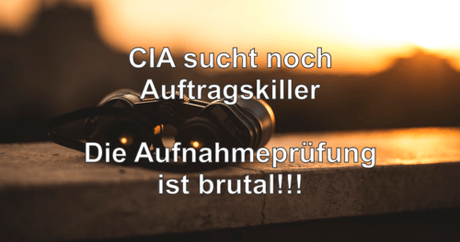 Story:  CIA sucht noch Auftragskiller