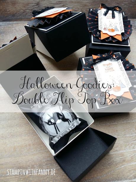 Double Flip Top Box für Halloween mit ANLEITUNG