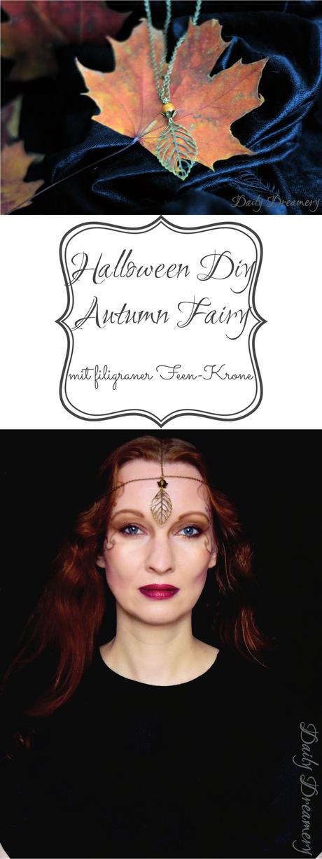 Autumn-Fairy – mein Halloween-Look mit feenhafter DIY-Krone