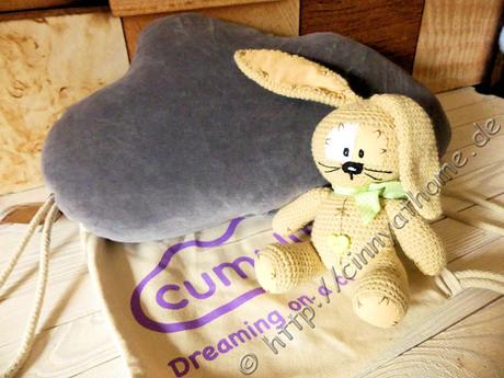 Auf dem Cumulu ist guter Schlaf sicher #Wolkenkissen #ChristineLenz #Fair