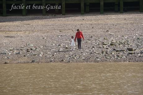 London - Strandszenen an der Themse