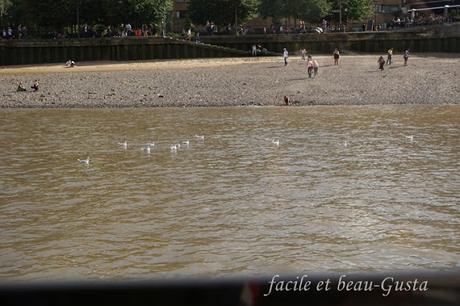 London - Strandszenen an der Themse