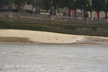 London - Strandszenen an der Themse