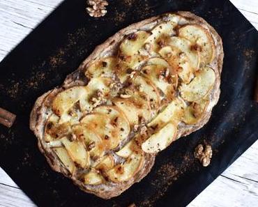 [Rezept] Flammkuchen mit hemische Äpfel