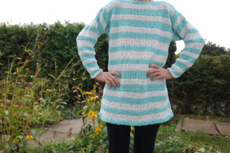 Gestreift gestrickt – Fertig