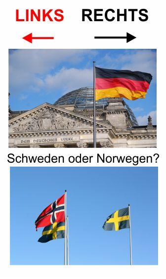 Links oder Rechts, was zerstört den deutschen Staat? Schweden oder Norwegen, was ist für den Bürger besser?