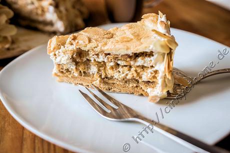 Eine Saure Sahne Torte in der Cappuccino Variante #Rezept #Backen #Lecker