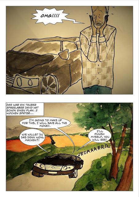 Comic: Männer und Autos