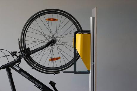 Fahrrad abstellen mal ganz innovativ mit der Parkis Fahradparkstation