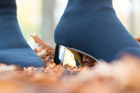 #ootd in Sockshoes von Stradivarius und layered Tops durch den Herbst