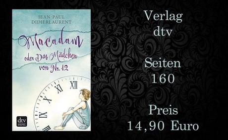 Buchvorstellung | Macadam oder das Mädchen von Nr. 12 von Jean-Paul Didierlaurent