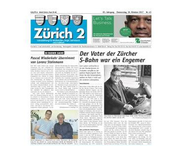 In eigener Sache: Ich bin neuer Redaktor beim «Zürich 2»