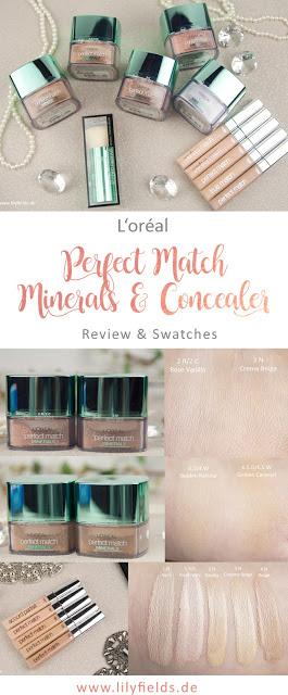 L'oréal - Perfect Match Minerals und Conealer - Review 