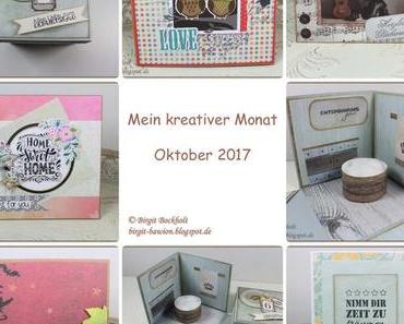 Mein kreativer Monat - Oktober 2017