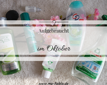 Aufgebraucht im Oktober