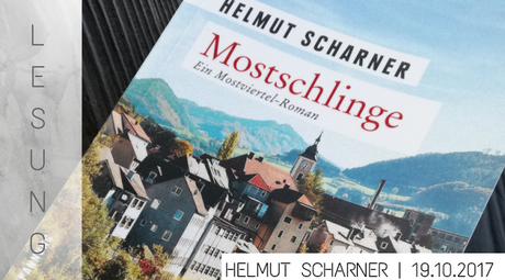 Lesung | Helmut Scharner 19.10.2017