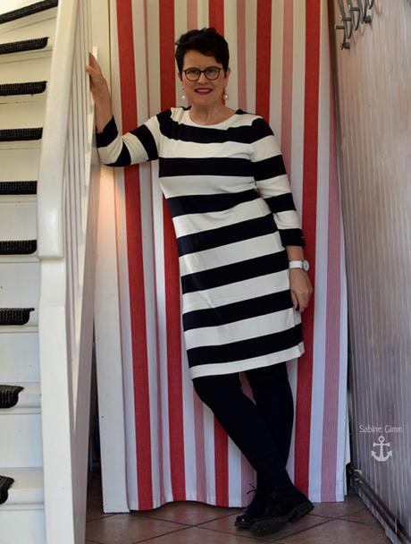 Vorhang auf für das Streifenkleid!